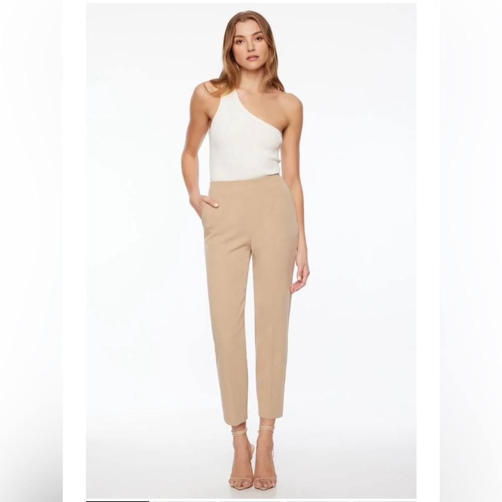 Dynamite Kendall Side Zip Slim Pants